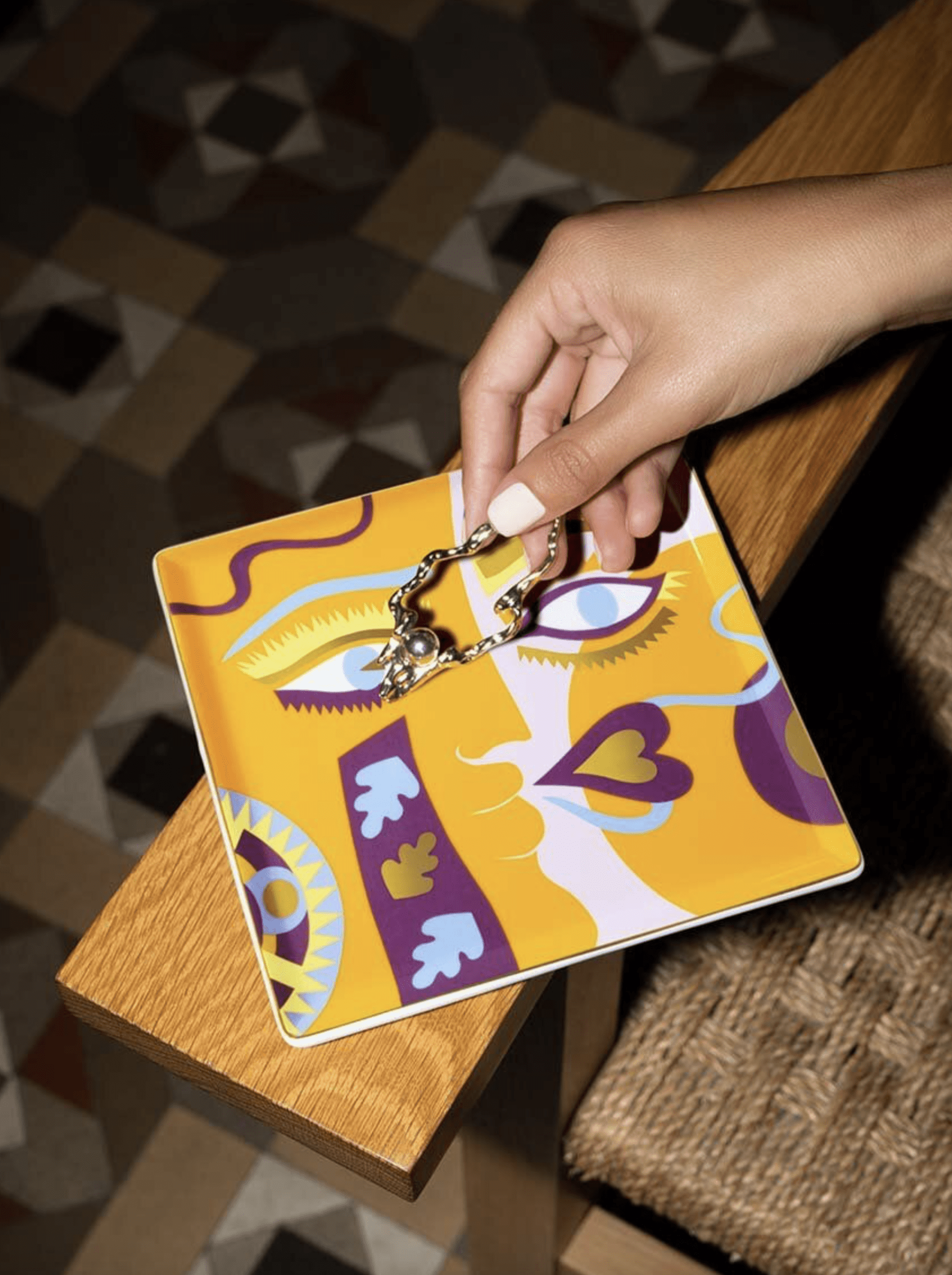 Claire Ceramic Tray