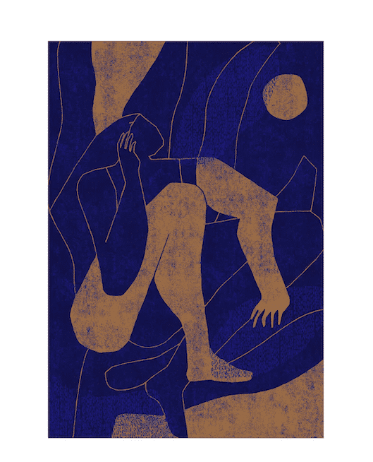 Принт Mujer y Calor 02