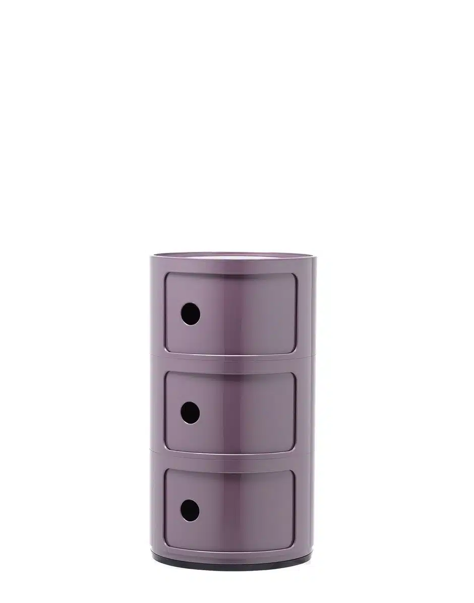 Componibili 3 Modules in Mauve