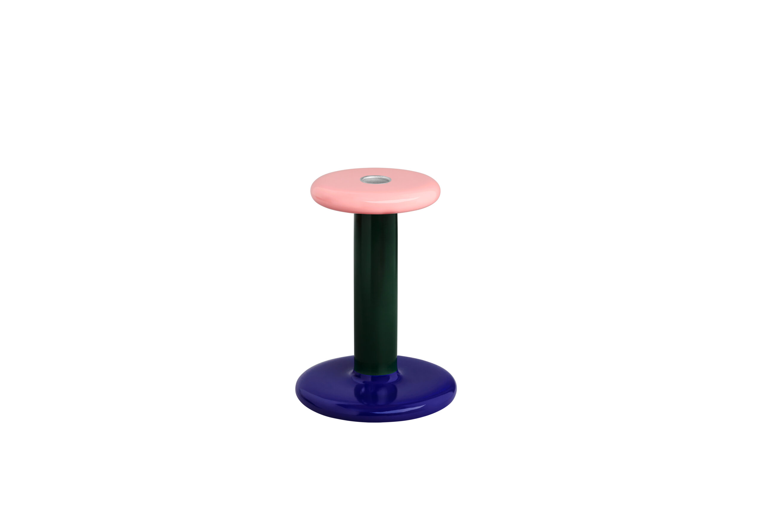Medium Candleholder in Night Blue